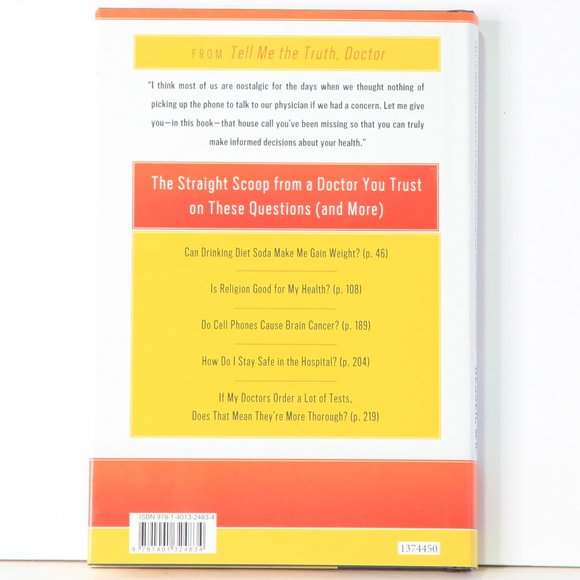 Hardcover 288 Pages - Tell Me the Truth, Doctor: Easy-to-Understand Answers - Picture 2 of 4
